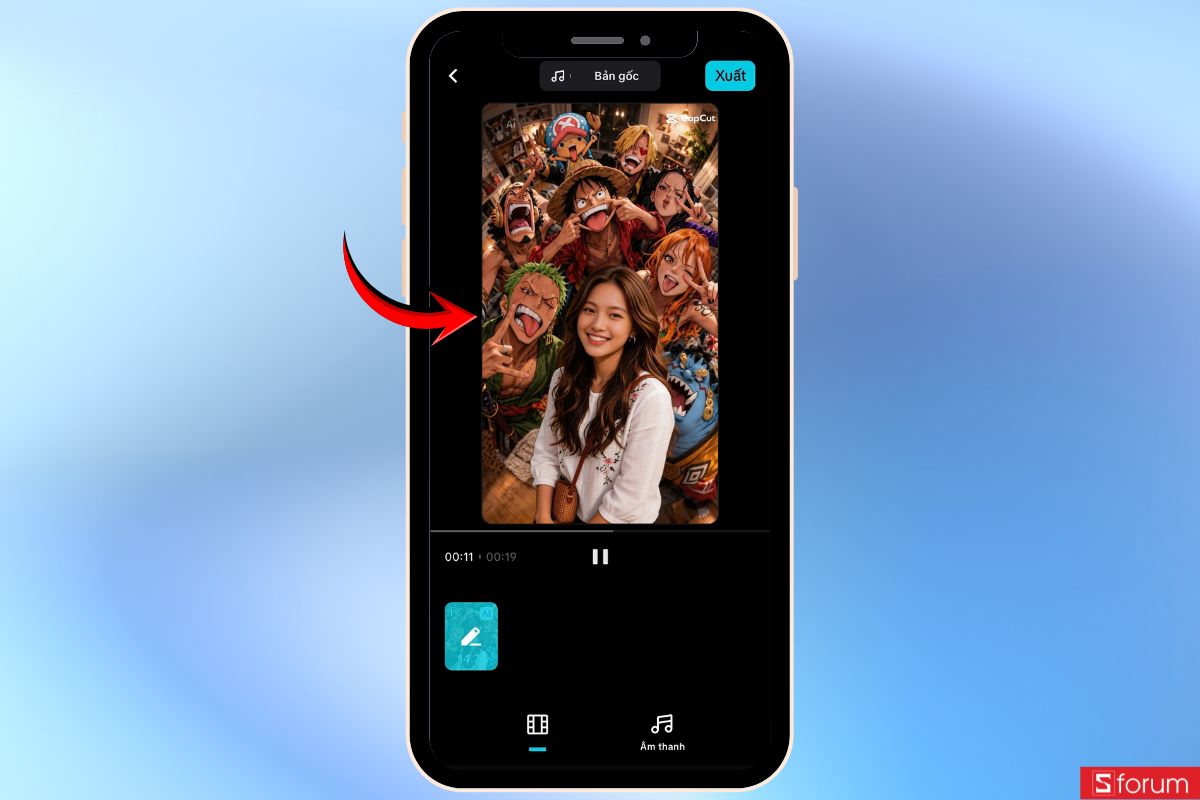 Hướng dẫn làm ảnh One Piece AI bằng CapCut chi tiết từ A–Z 8