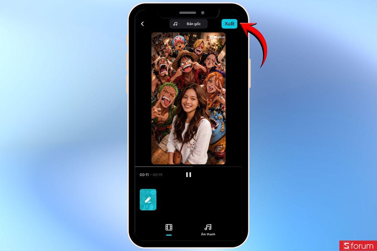 Hướng dẫn làm ảnh One Piece AI bằng CapCut chi tiết từ A–Z 9