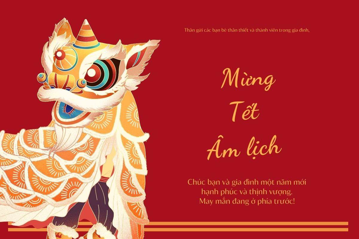 Bảng màu banner chúc Tết