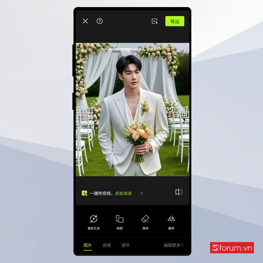biến hình thành chú rể 10