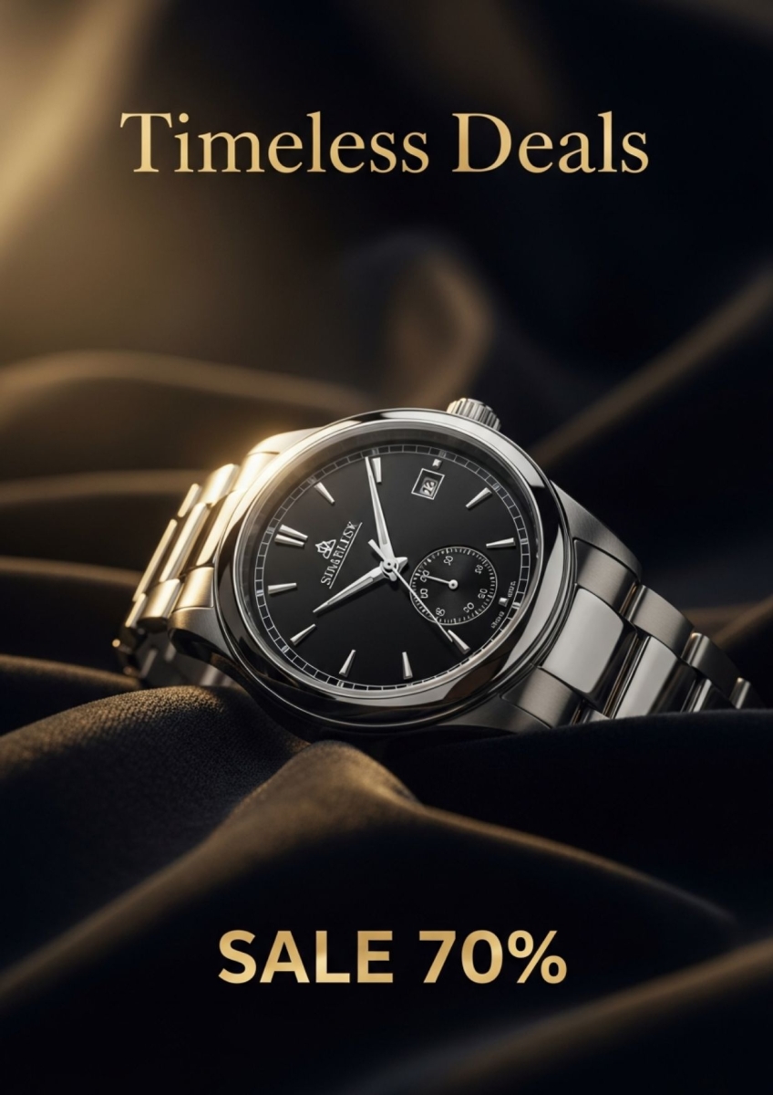 Ý tưởng thiết kế poster Black Friday bằng AI