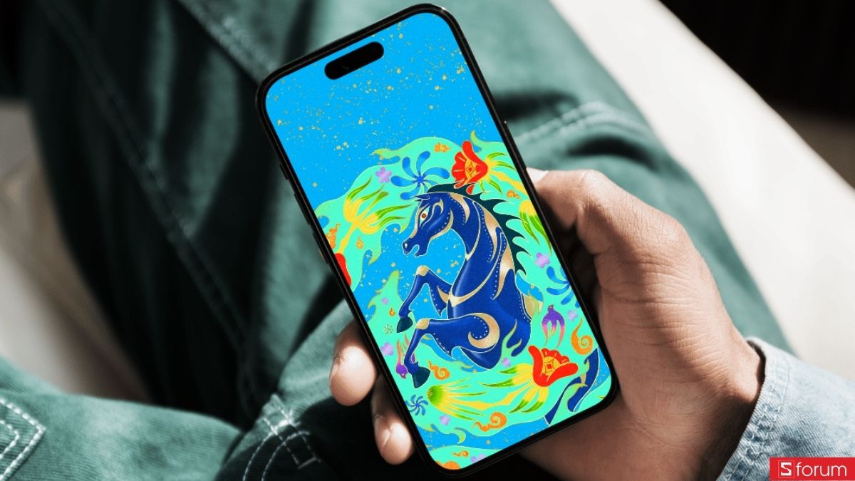 Đón xuân 2026 cùng Bộ hình nền Tết Bính Ngọ của Apple 2