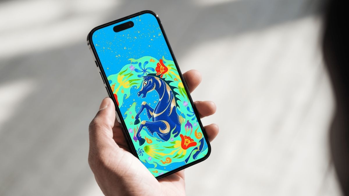 Đón xuân 2026 cùng Bộ hình nền Tết Bính Ngọ của Apple bg