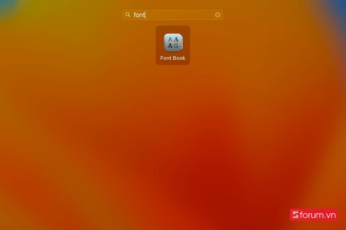Cài font chữ bằng Font Book (mặc định trên macOS)