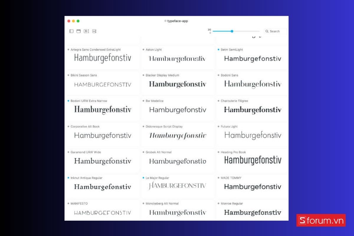 Font chữ không tương thích