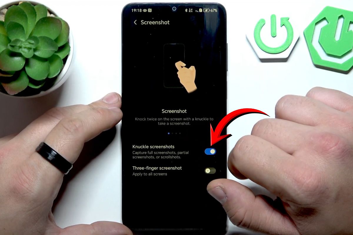 Cách chụp màn hình bằng khớp ngón tay trên HONOR X5c Plus nhanh chóng 5