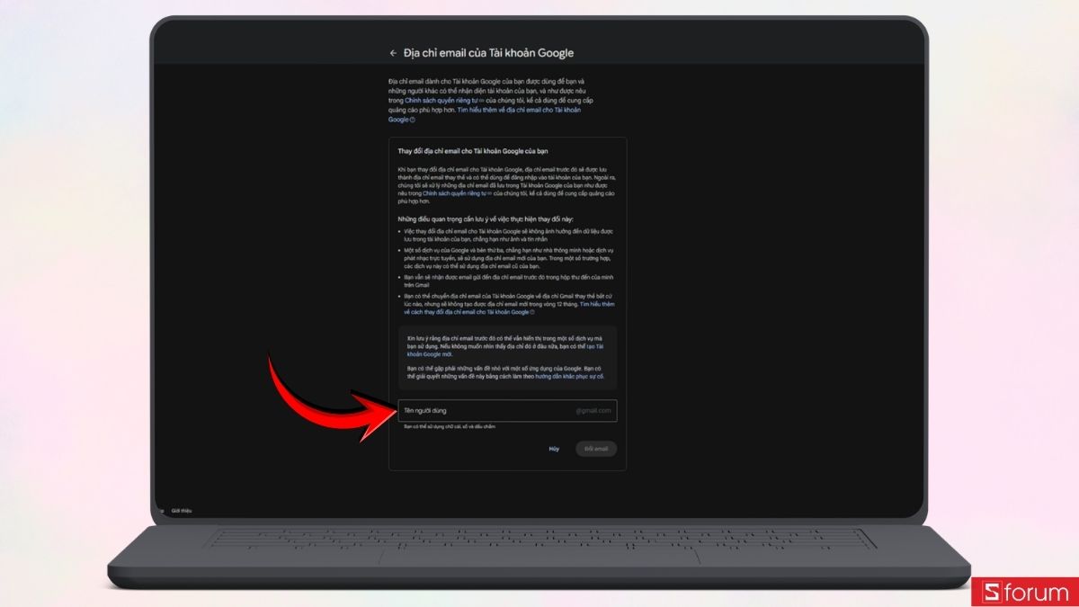 Cách đổi địa chỉ Gmail không mất dữ liệu đơn giản, nhanh chóng 4