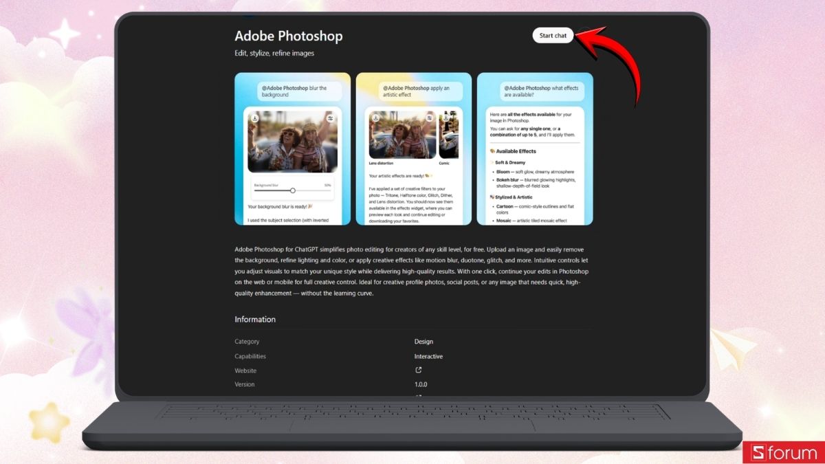 Cách dùng Photoshop trực tiếp trong ChatGPT cực tiện mà bạn nên thử ngay! 9