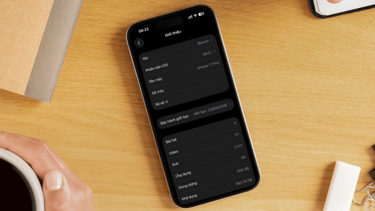 Cách kiểm tra iOS trên iPhone nhanh chóng