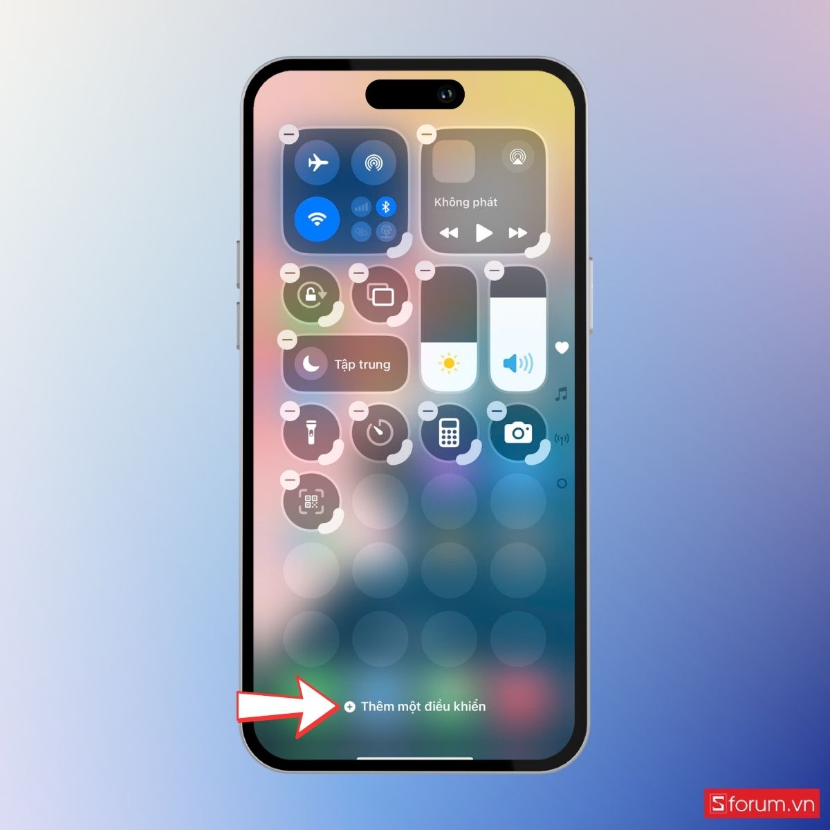 Cách bật tính năng quay màn hình trên iPhone 16 bước 1