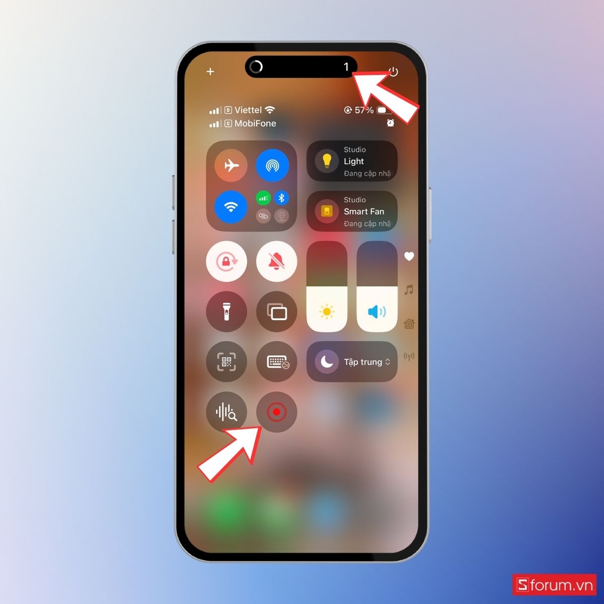 Cách quay màn hình iPhone 16 có tiếng trên hệ thống bước 3
