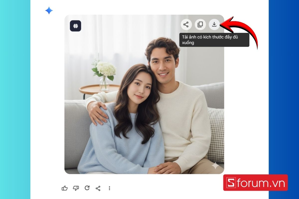 Cách tạo ảnh cặp đôi bằng AI Gemini đơn giản cho Valentine 7