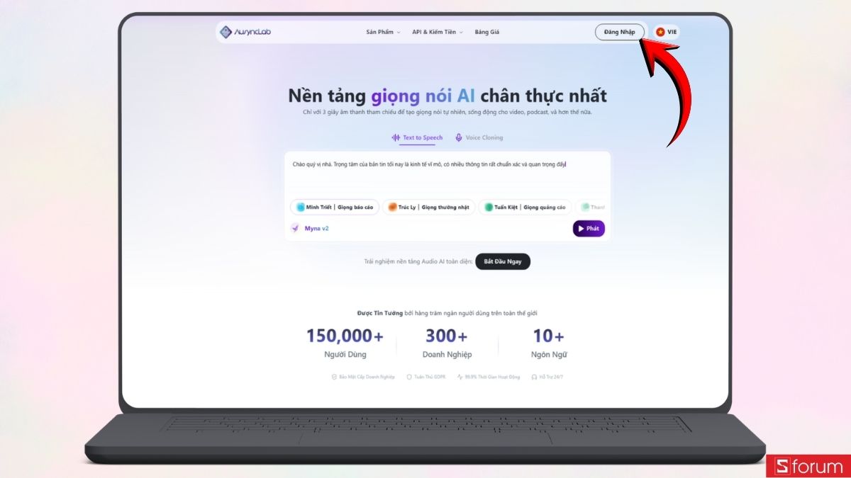 Khám phá cách tạo giọng đọc AI của chính mình và tạo giọng đọc tự nhiên nhanh chóng 1