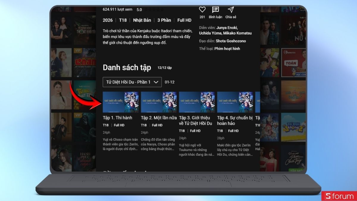 Cách xem Jujutsu Kaisen Season 3 trên Netflix và VieON chi tiết mà bạn sẽ cần 24