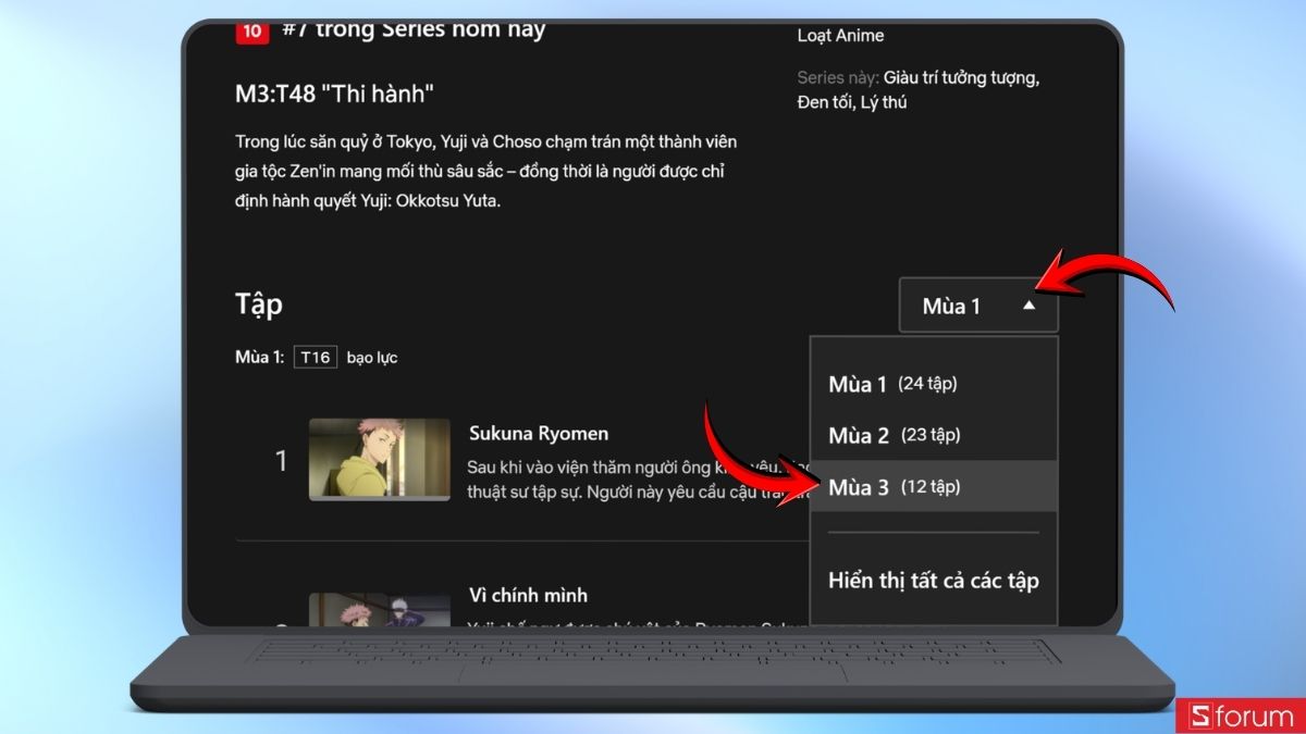 Cách xem Jujutsu Kaisen Season 3 trên Netflix và VieON chi tiết mà bạn sẽ cần 29