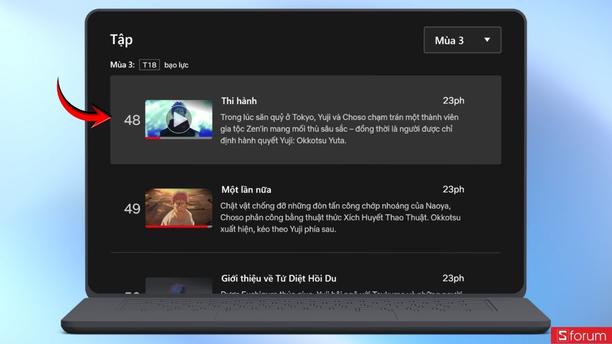 Cách xem Jujutsu Kaisen Season 3 trên Netflix và VieON chi tiết mà bạn sẽ cần 30