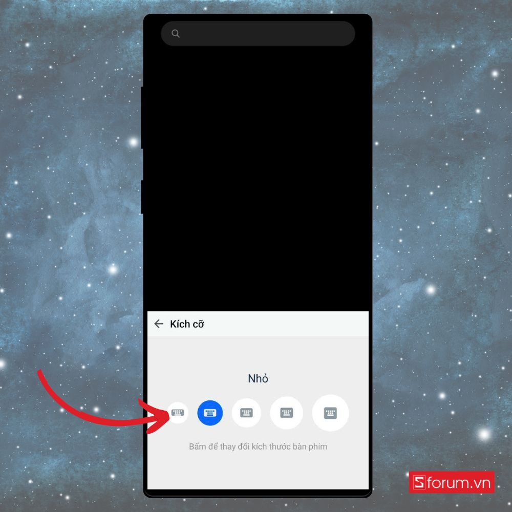 cài đặt bàn phím xiaomi 18