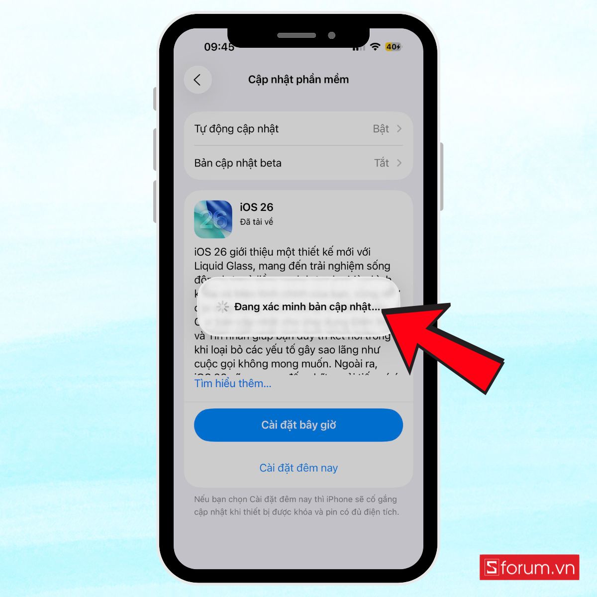 Cách cập nhật iOS 26 đơn giản chi với vài bước 8