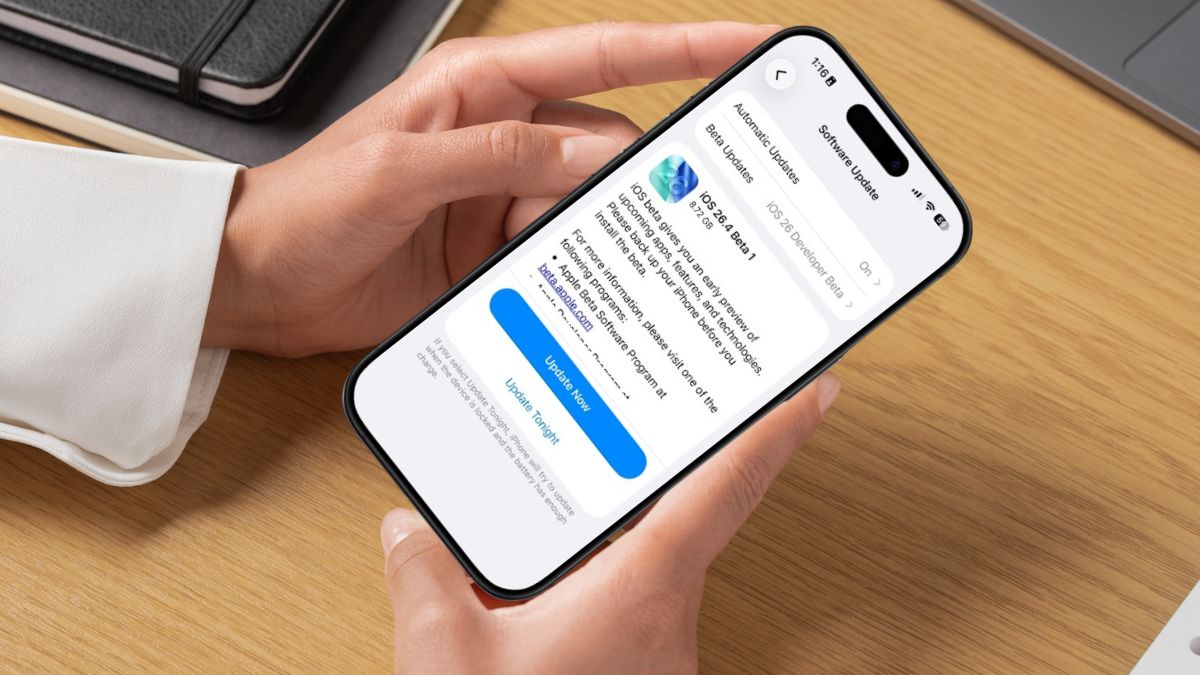 Có nên cập nhật iOS 26.4 Beta ngay hôm nay? Hướng dẫn cập nhật iOS 26.4 Beta an toàn bg