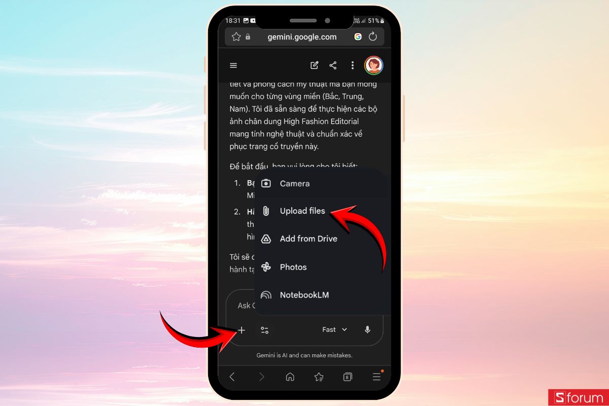 Cách dùng câu lệnh Tết Nguyên Đán 2026 từ Gemini để tạo ảnh High Fashion cực chất 11