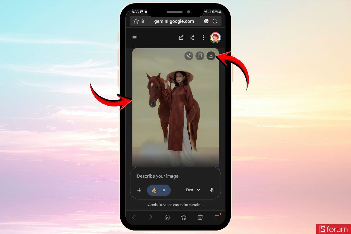 Cách dùng câu lệnh Tết Nguyên Đán 2026 từ Gemini để tạo ảnh High Fashion cực chất 13