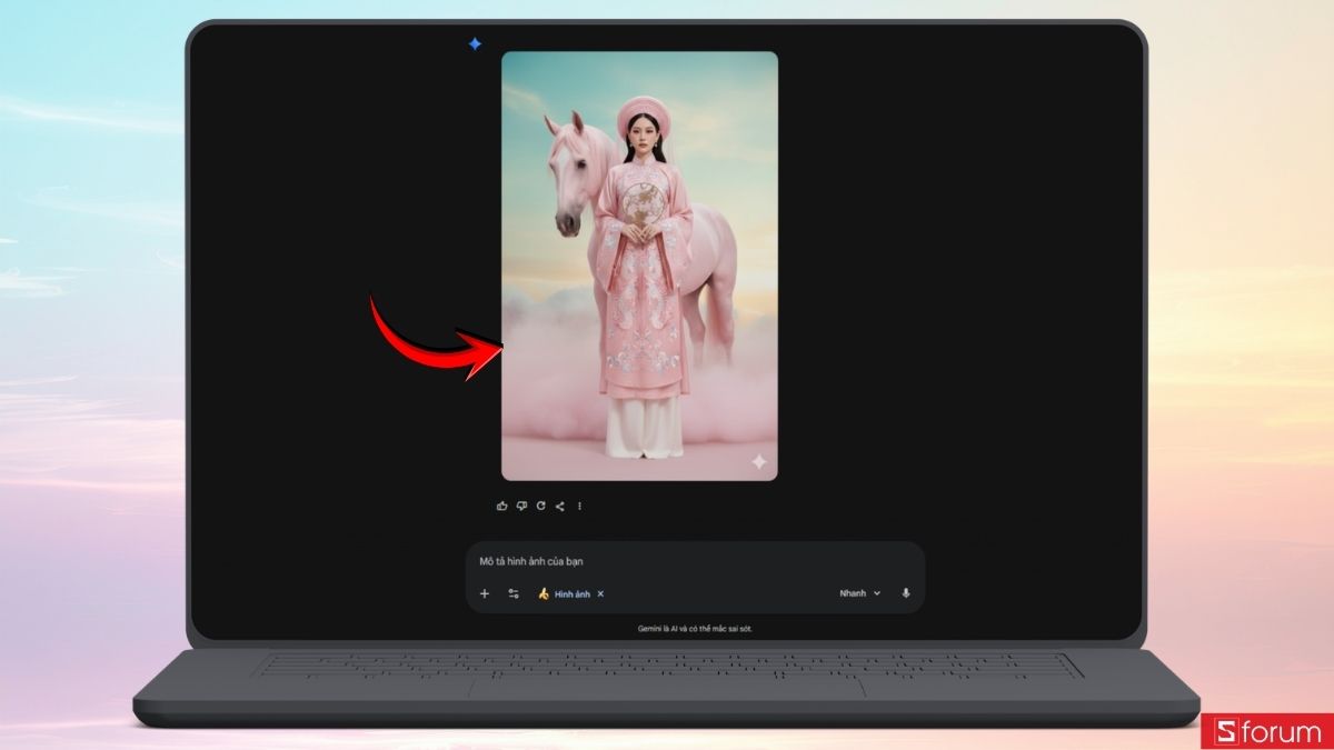 Cách dùng câu lệnh Tết Nguyên Đán 2026 từ Gemini để tạo ảnh High Fashion cực chất 6