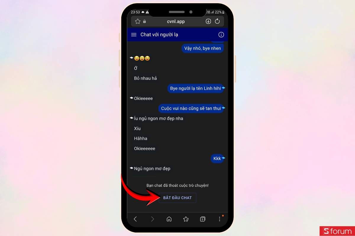Cách chat với người lạ khi bạn cô đơn không biết tâm sự cùng ai 24