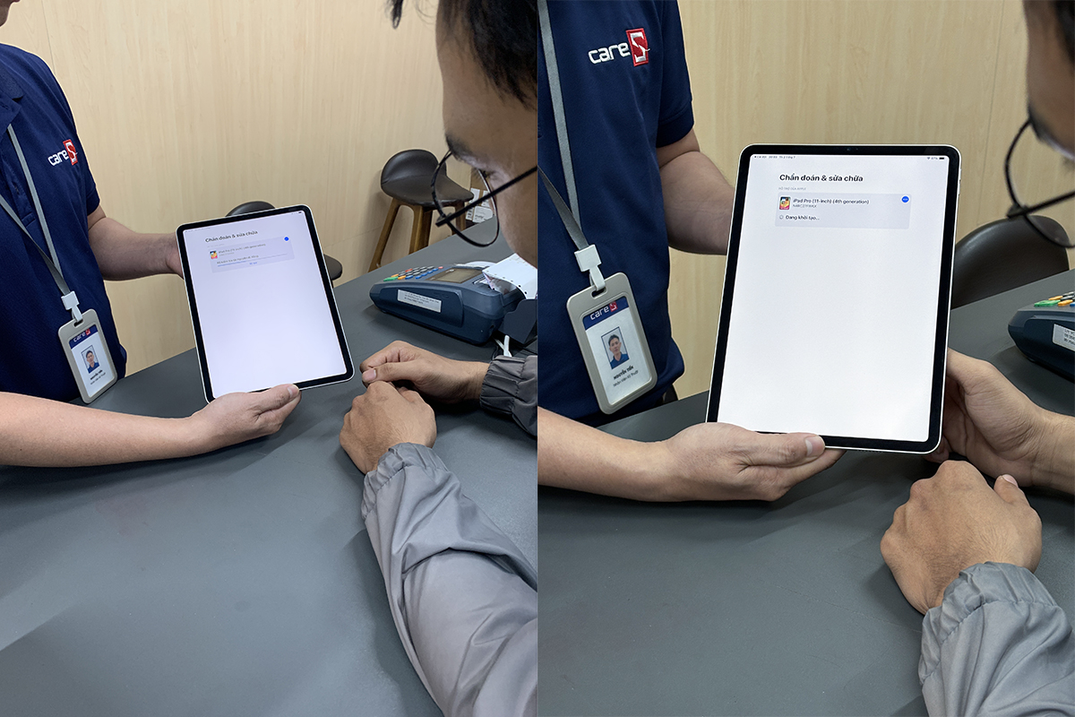 Quy trình chạy chuẩn đoán tại CareS ASP 1