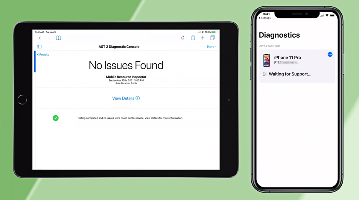 Chạy chuẩn đoán Apple là gì?