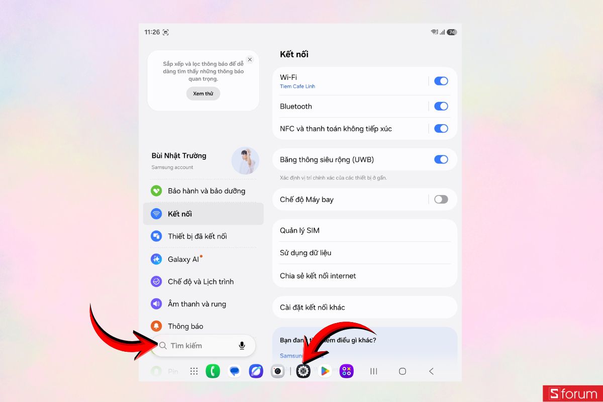 Cách chia sẻ màn hình Galaxy Z Fold 8 Ultra nhanh chóng và đơn giản 2