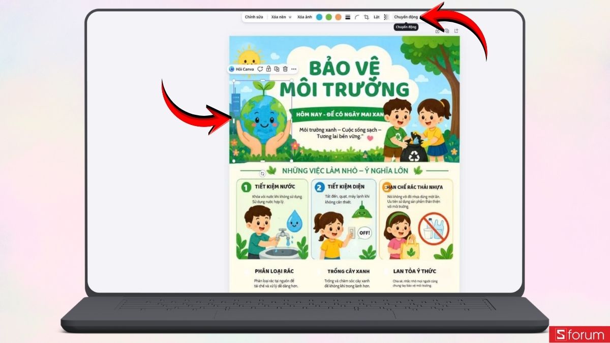 Chuyển sơ đồ tư duy, infographic thành ảnh động trong Canva cực đơn giản 5