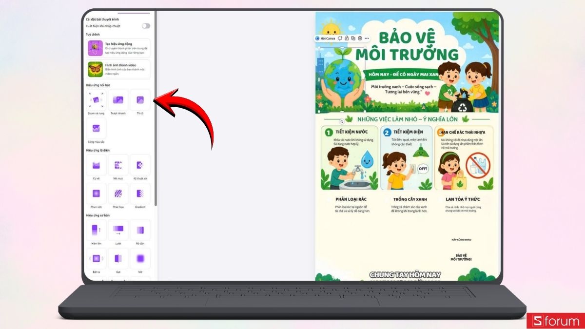 Chuyển sơ đồ tư duy, infographic thành ảnh động trong Canva cực đơn giản 6