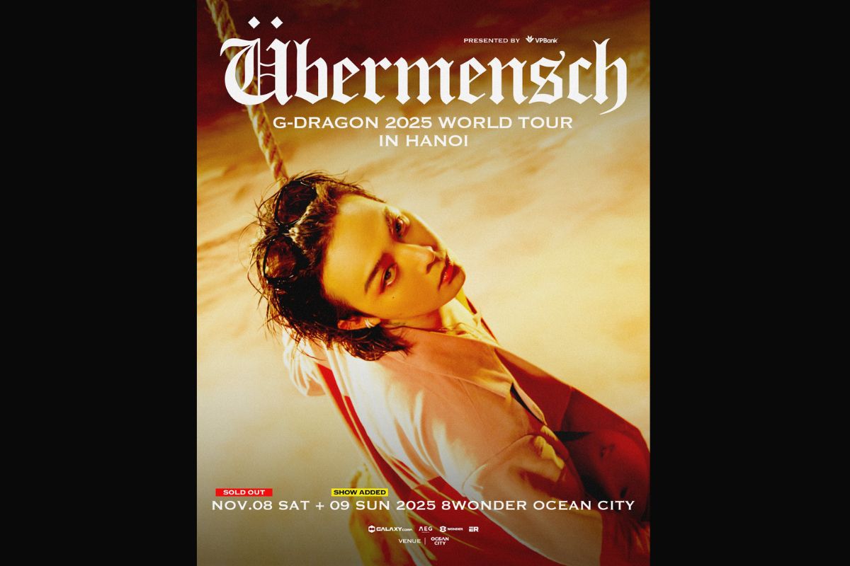 Concert G-Dragon World Tour 2025 in Hà Nội Day 2: Lịch mở bán, giá vé và quyền lợi cho Fans 1