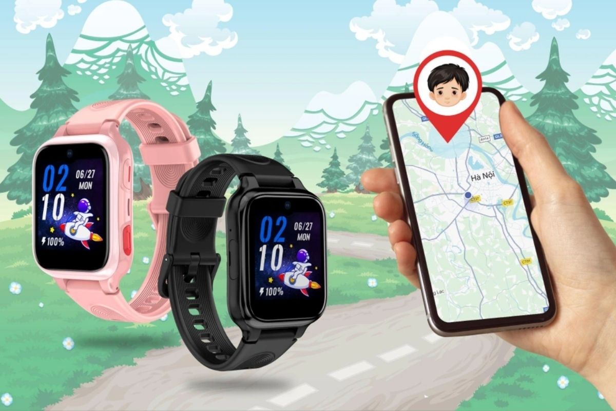 Đồng hồ thông minh trẻ em nữ chống nước: Quà 8/3 vừa dễ thương vừa bảo vệ bé mỗi ngày 6