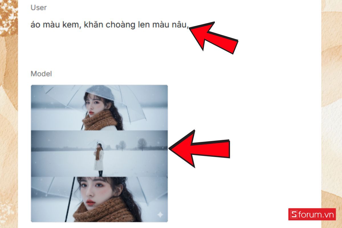 Cách ghép ảnh thất tình dưới tuyết bằng AI siêu chân thật 5