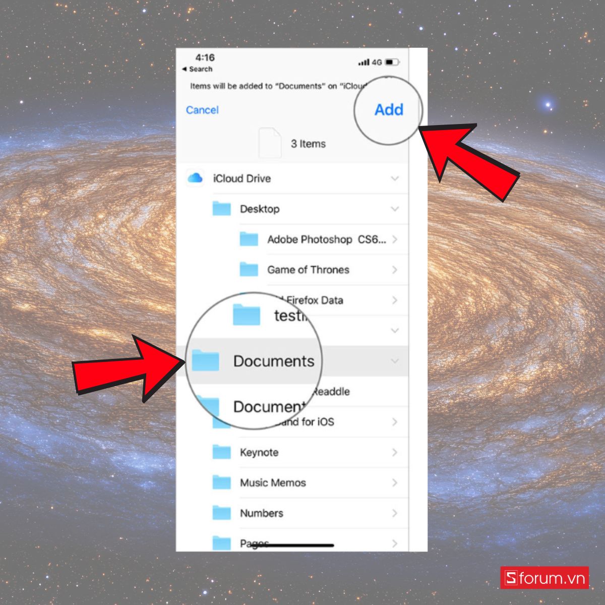 Cách giải nén file ZIP trên iPhone bằng Phím tắt bước 7