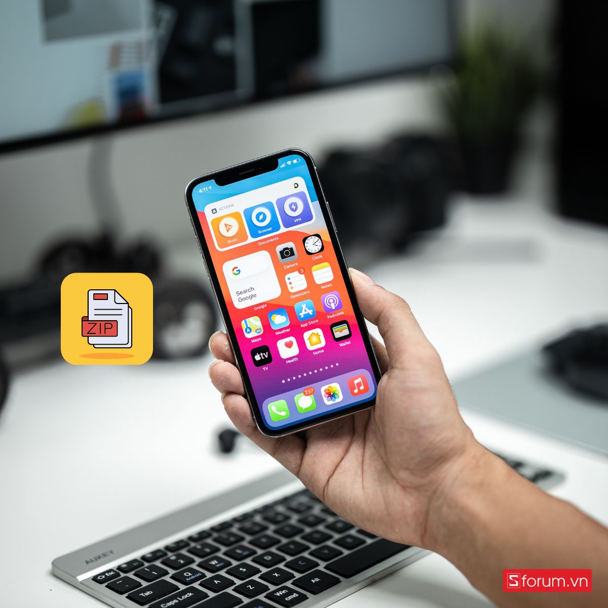 Các lỗi phổ biến khi giải nén file ZIP trên iPhone