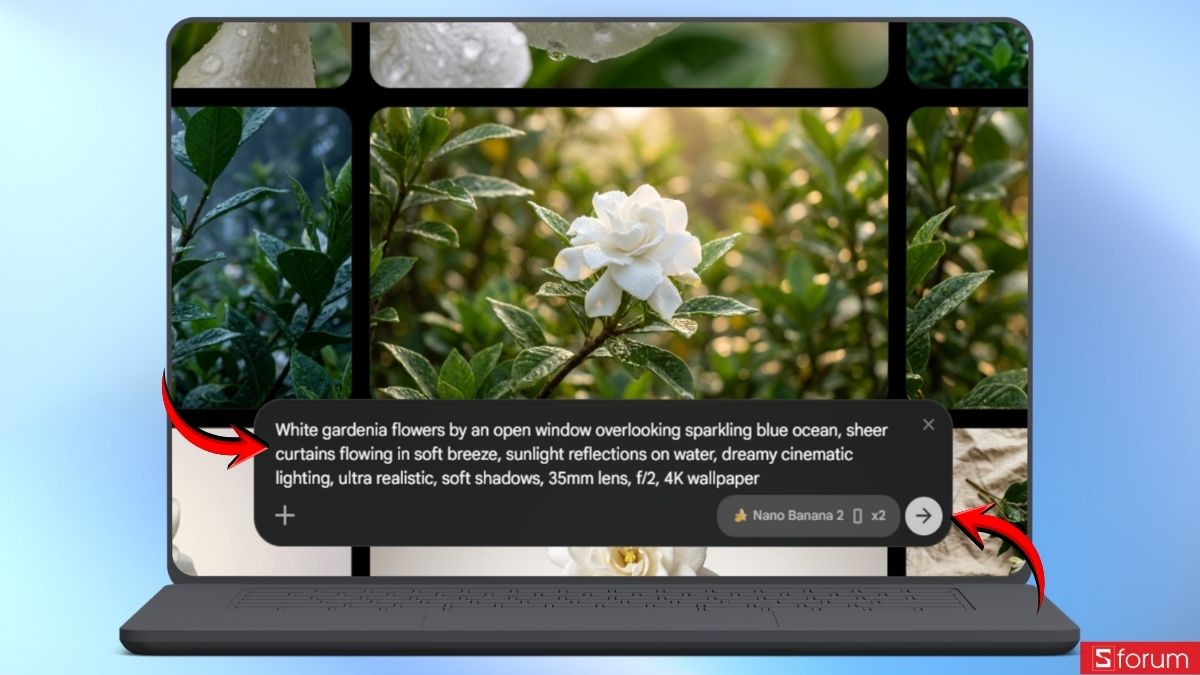 Bộ hình nền hoa dành dành đẹp, ảnh hoa dành dành tinh khôi giúp “refresh” thiết bị mỗi ngày 4