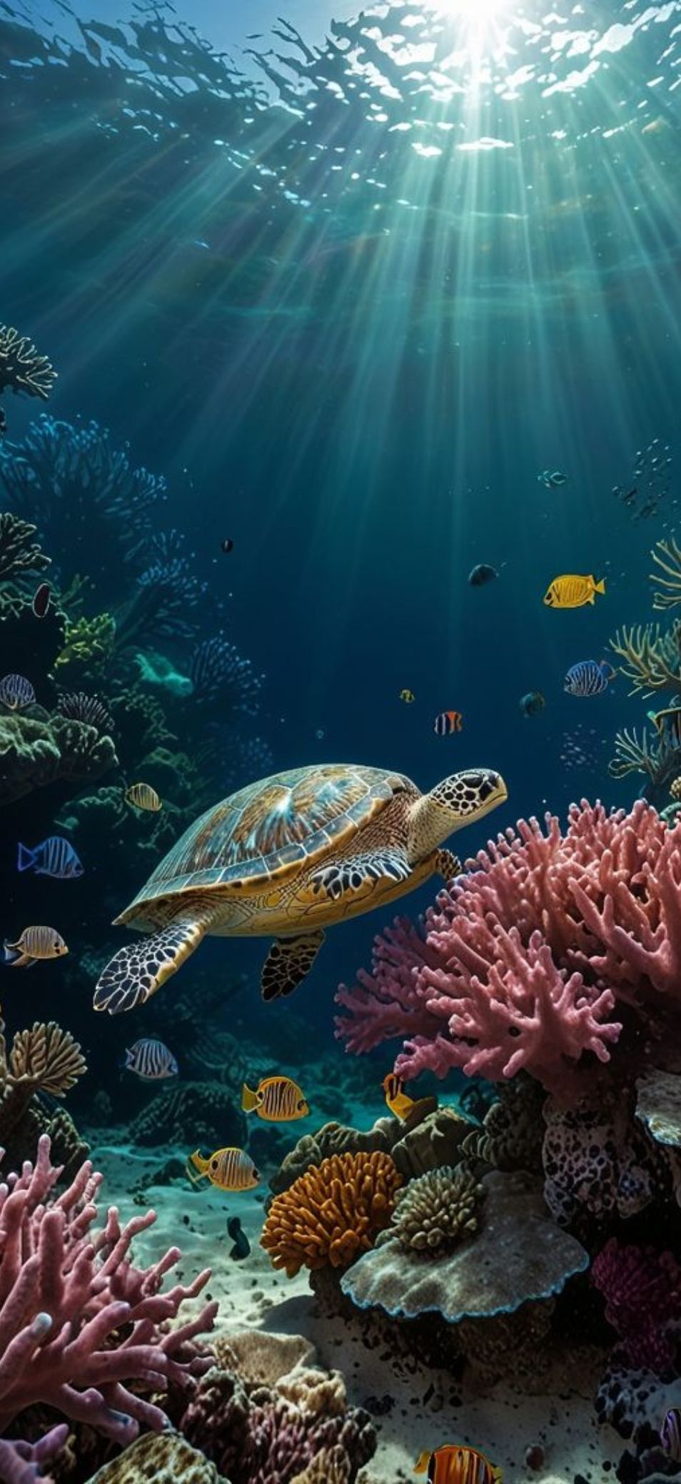 Hình nền OPPO Find X9 đại dương và biển cả