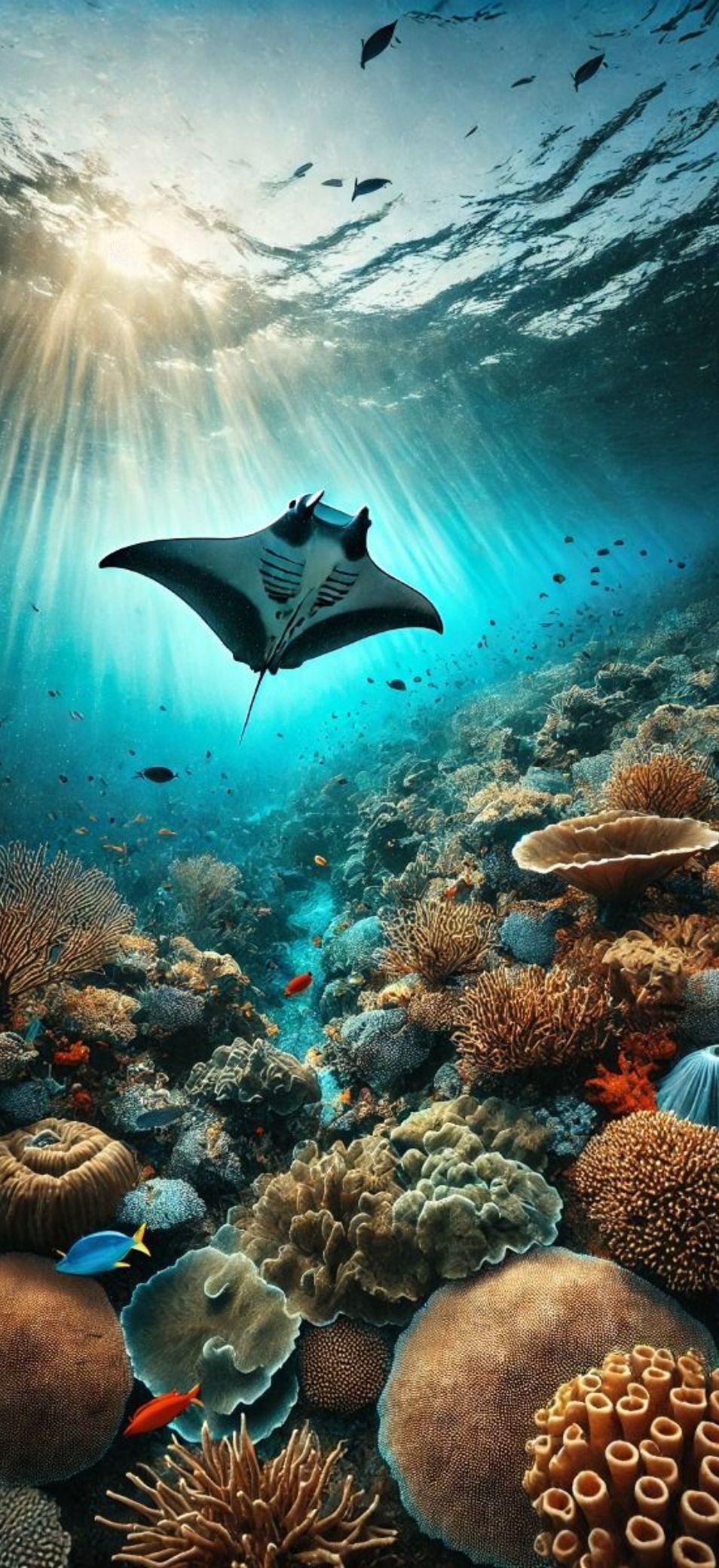 Hình nền OPPO Find X9 đại dương và biển cả