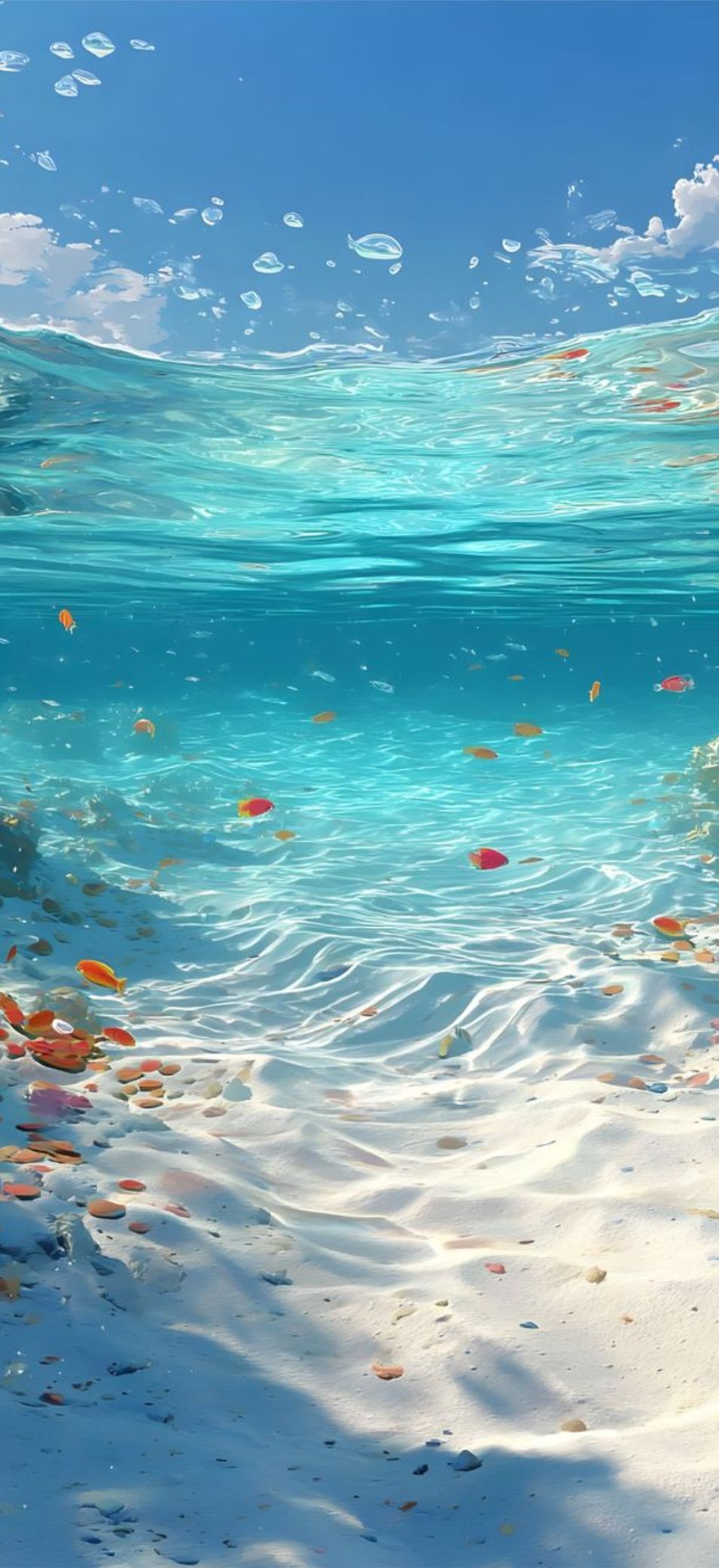 Hình nền OPPO Find X9 đại dương và biển cả