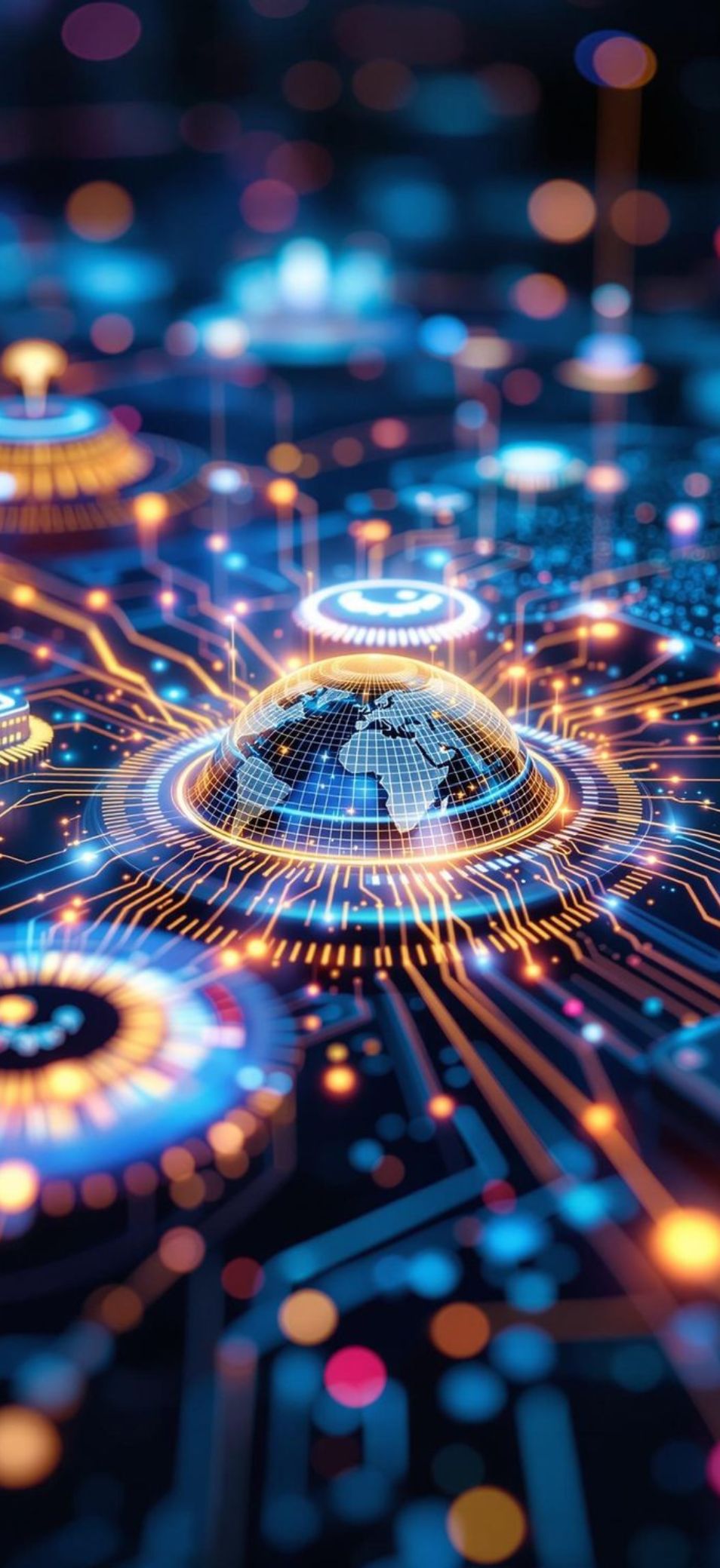 Hình nền OPPO Find X9 công nghệ và tương lai