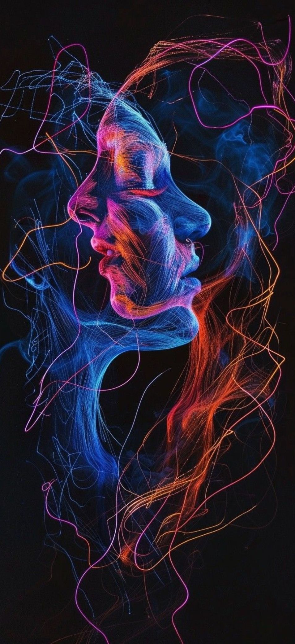 Hình nền OPPO Find X9 nghệ thuật trừu tượng