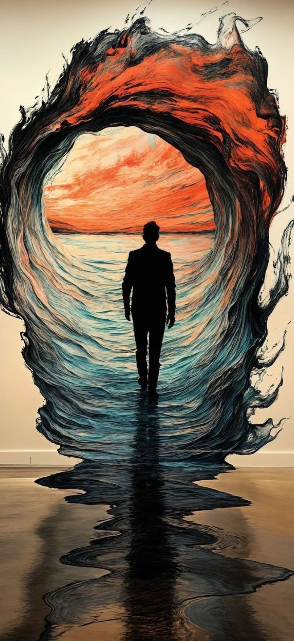 Hình nền OPPO Find X9 nghệ thuật trừu tượng