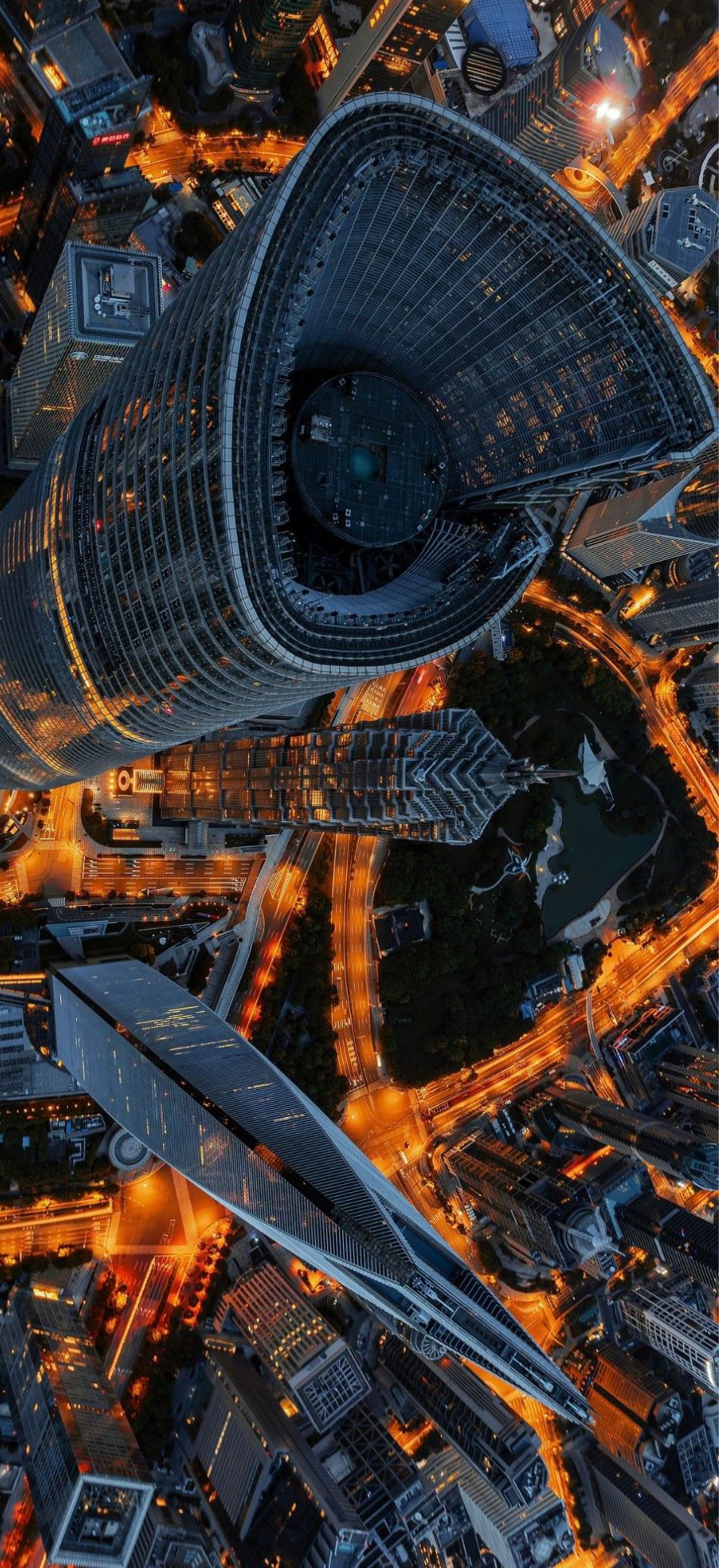 Hình nền OPPO Find X9 thành phố và kiến trúc