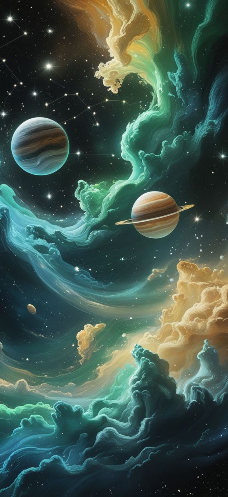 Hình nền OPPO Find X9 vũ trụ và không gian