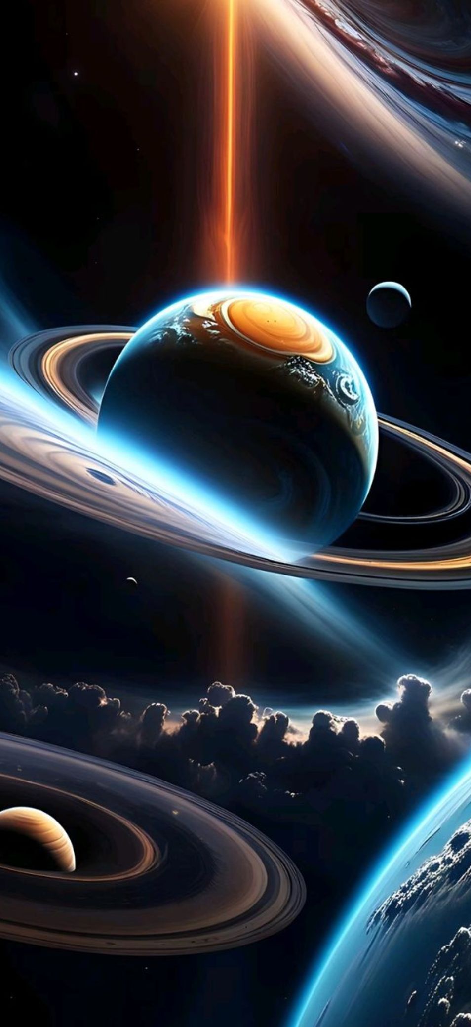 Hình nền OPPO Find X9 vũ trụ và không gian