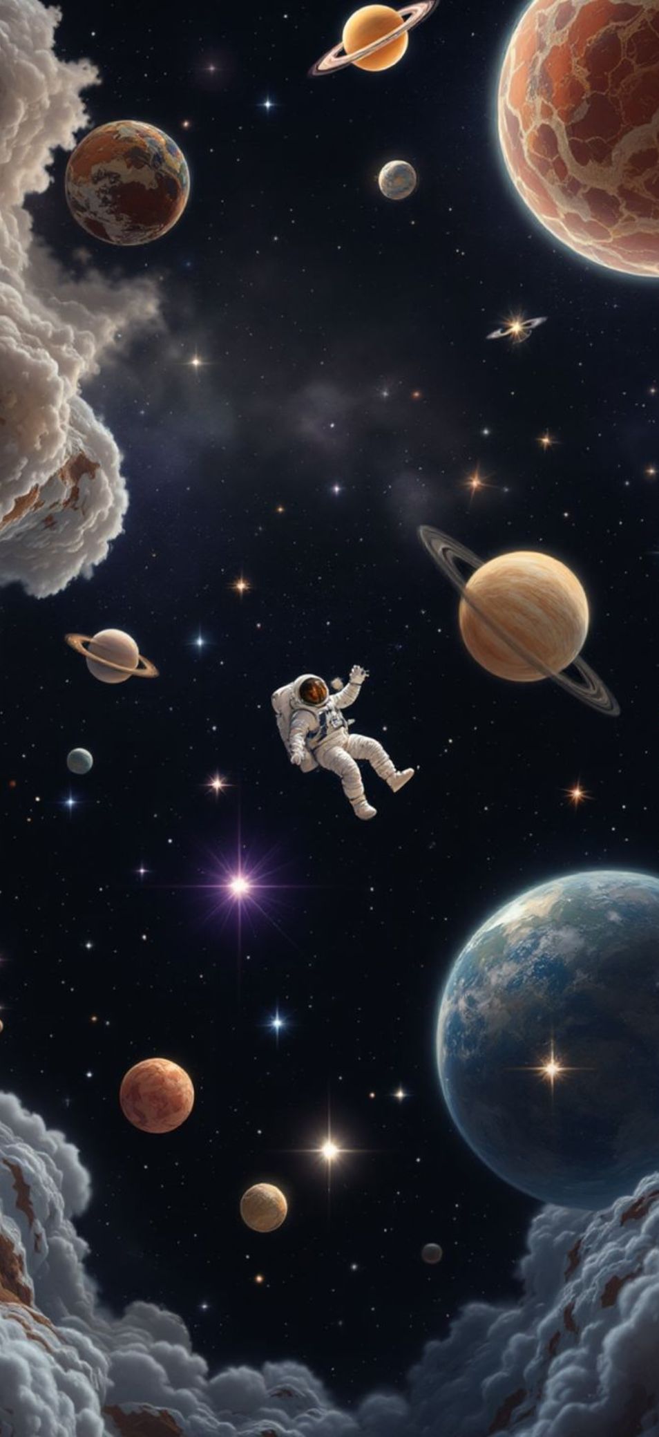 Hình nền OPPO Find X9 vũ trụ và không gian