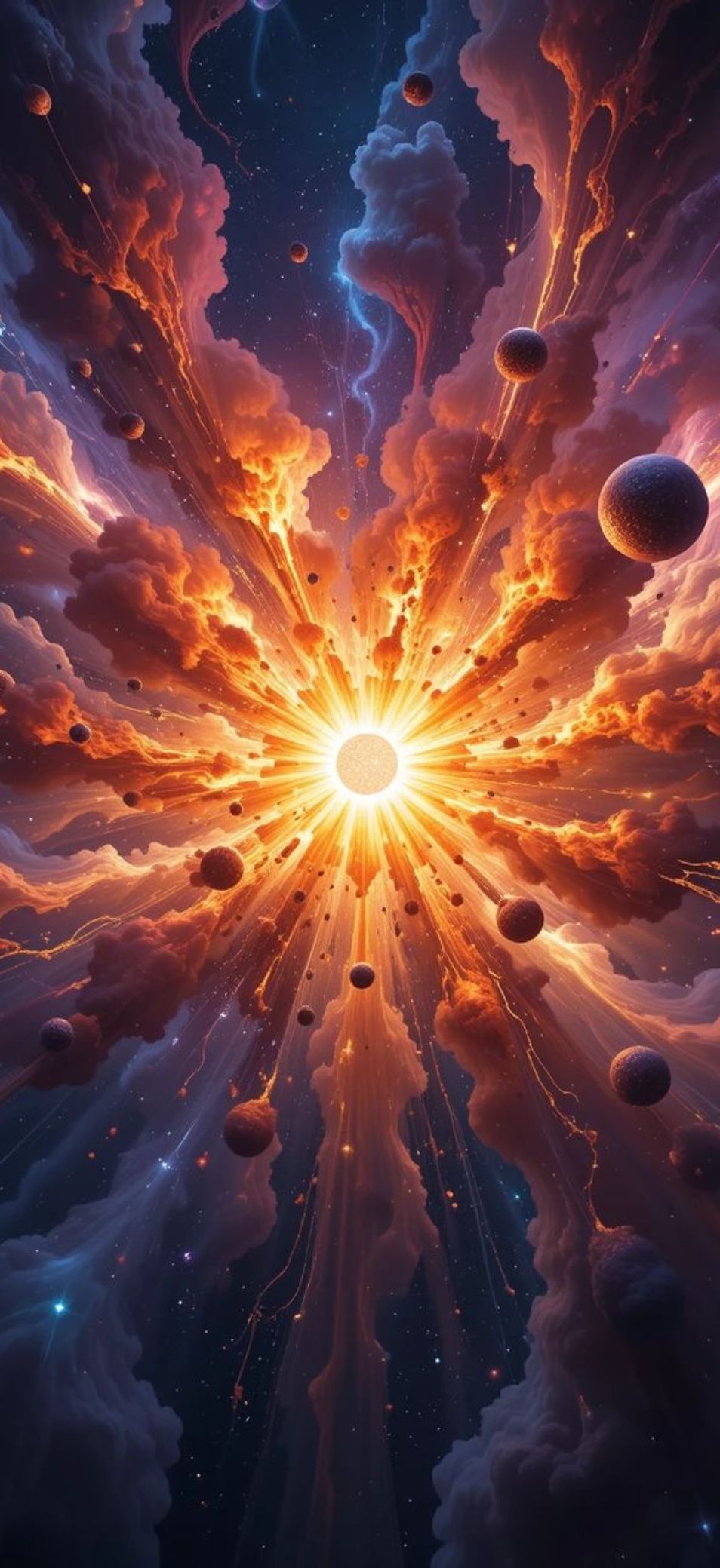 Hình nền OPPO Find X9 vũ trụ và không gian