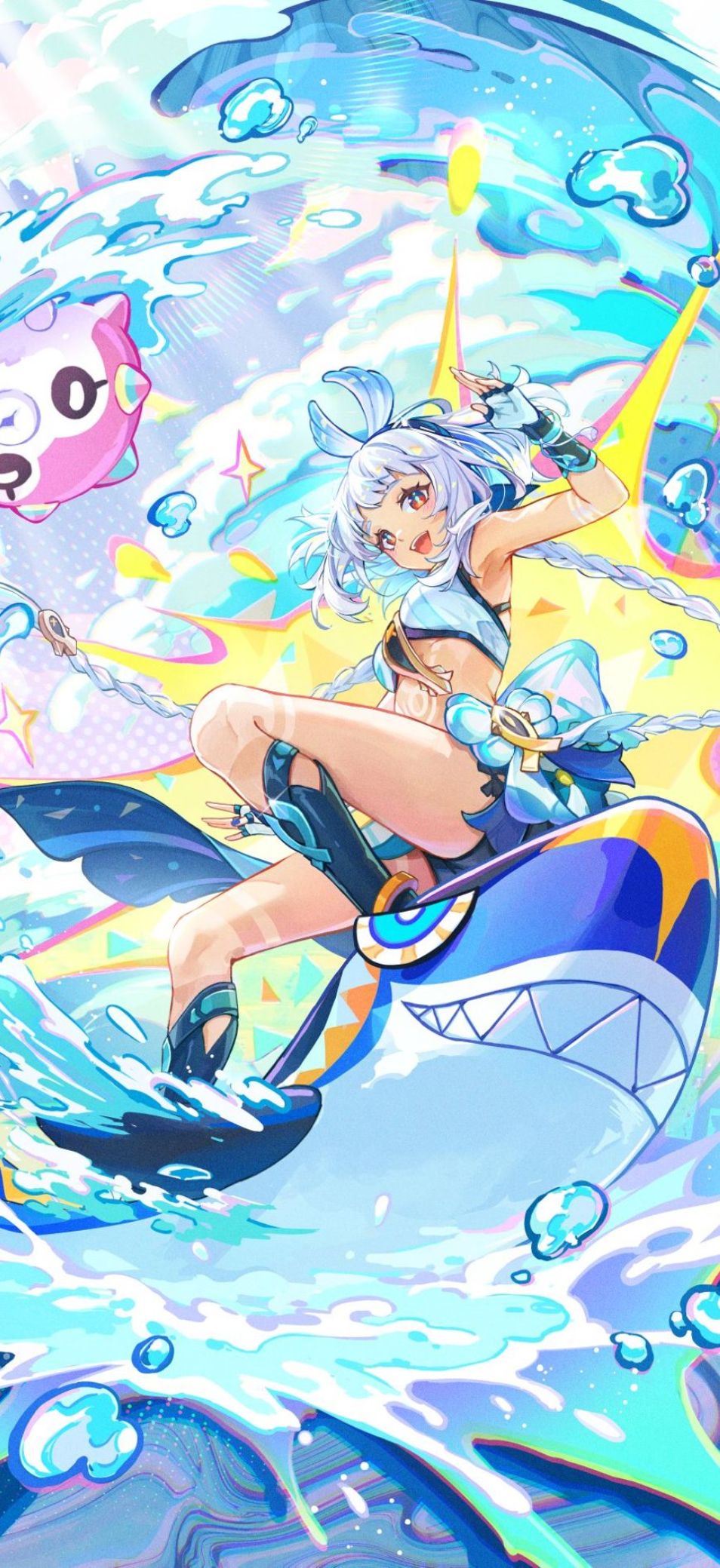 Hình nền OPPO Find X9 anime và game